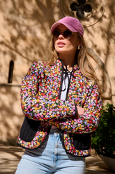 Giacca trapuntata leggera Blossom Charm
